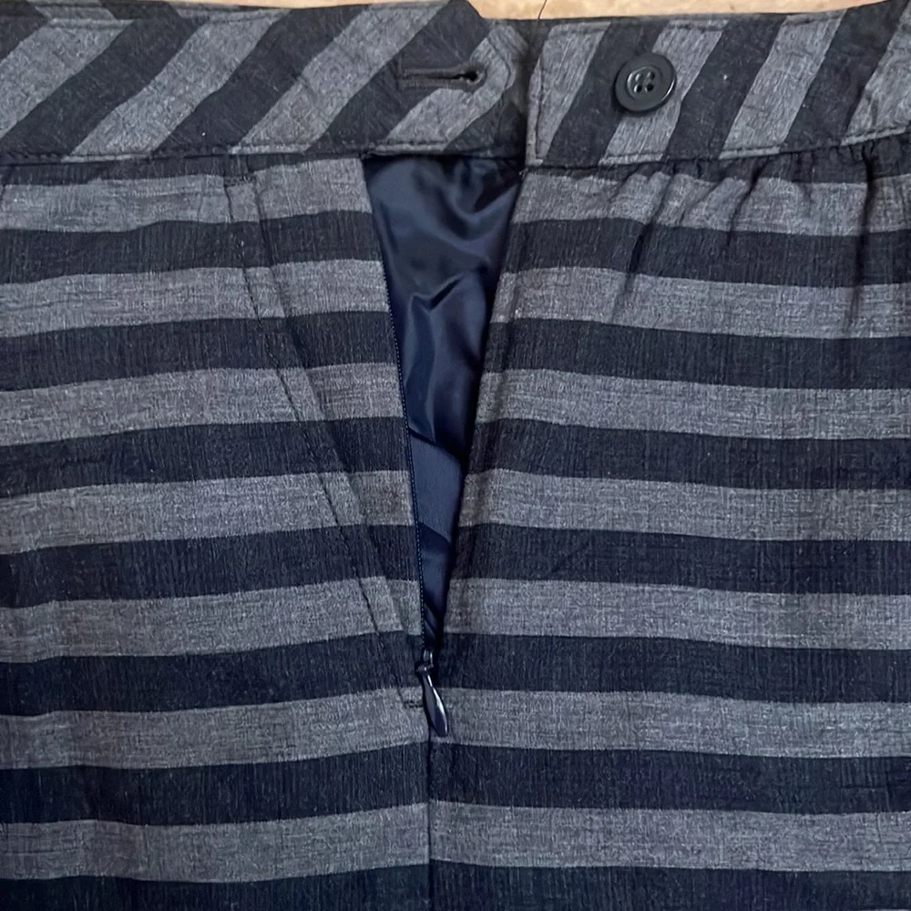 GAP Stripes Cotton Mini Skirt Mid-rise - Picture 6 of 8